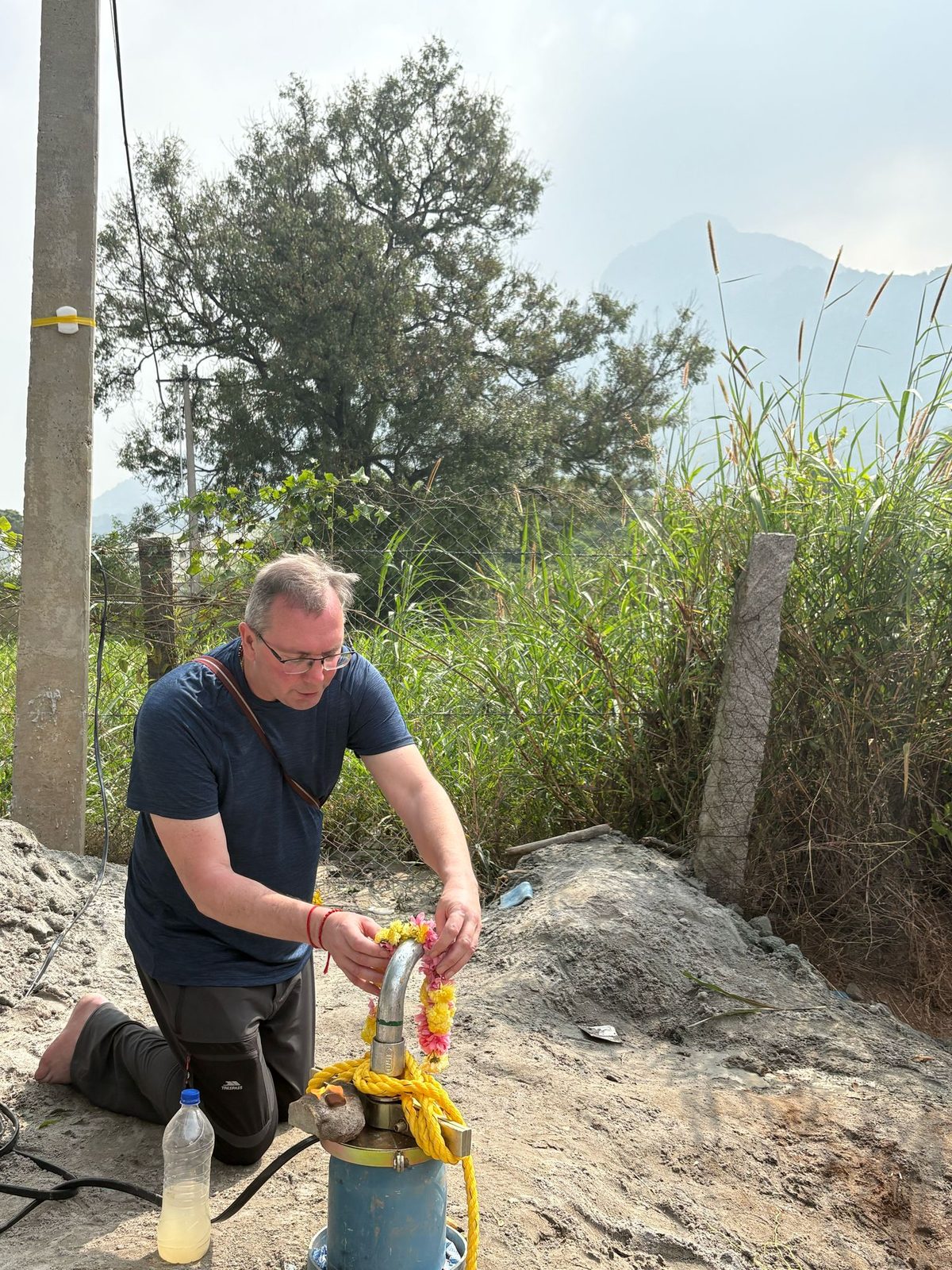 Blessing the borehole